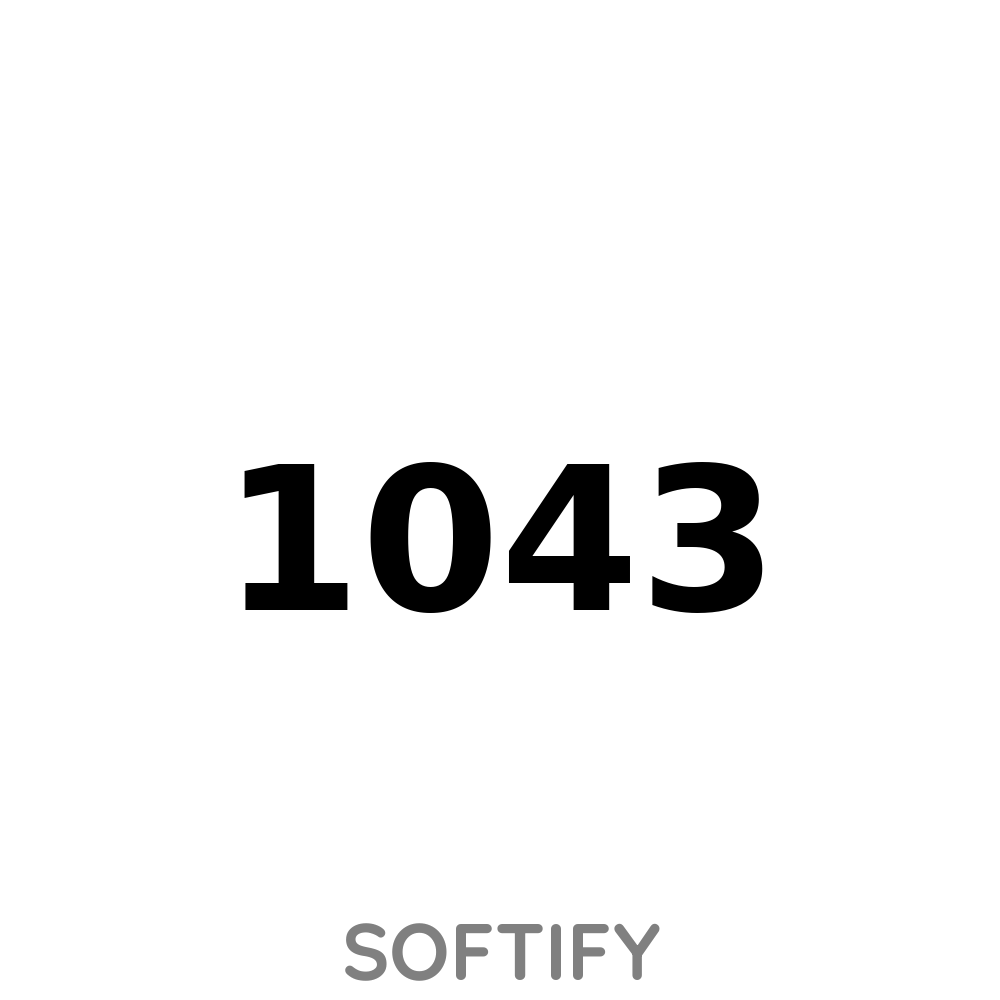 Test Product 1043 - New
