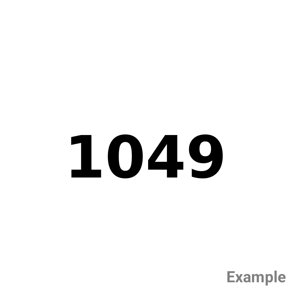 Test Product 1049 - New