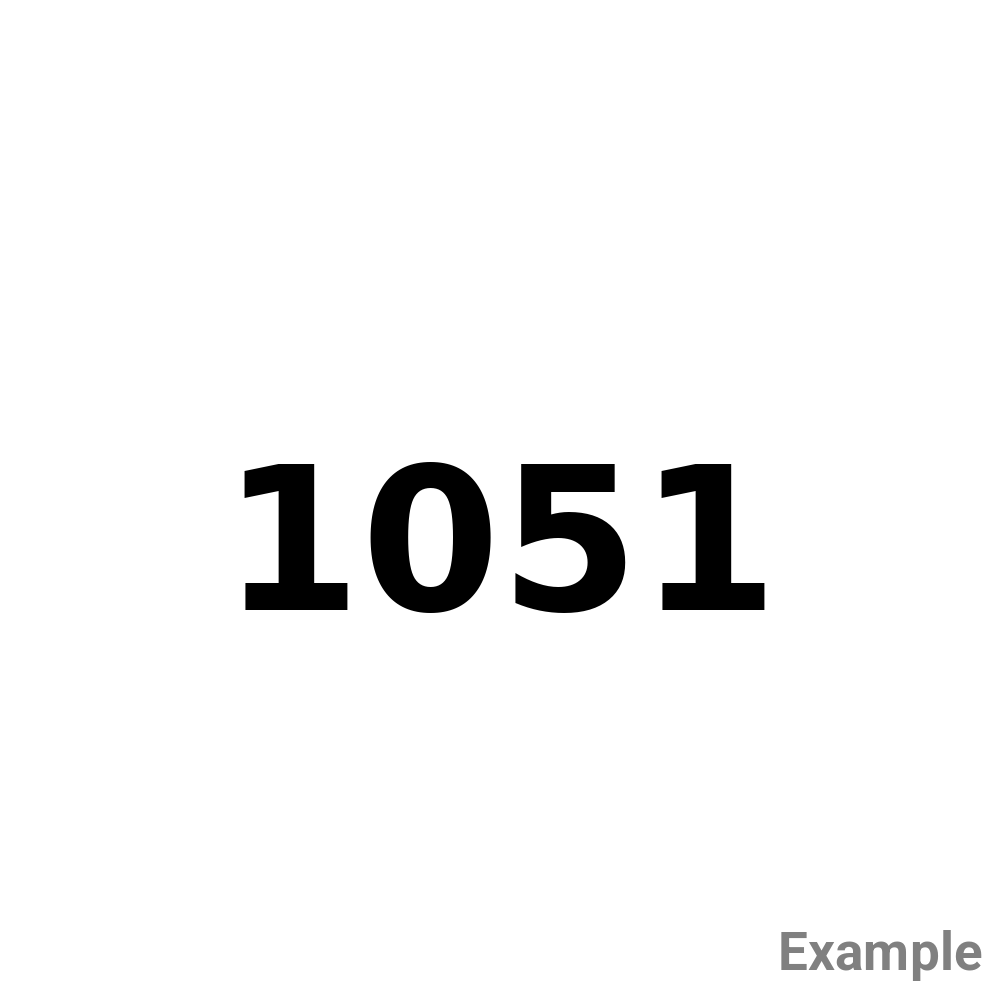 Test Product 1051 - New