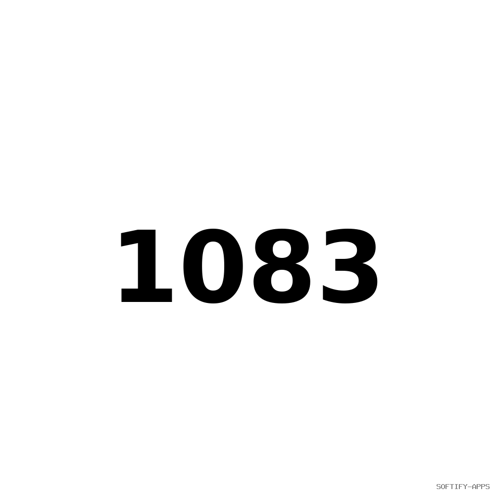 Test Product 1083 - New
