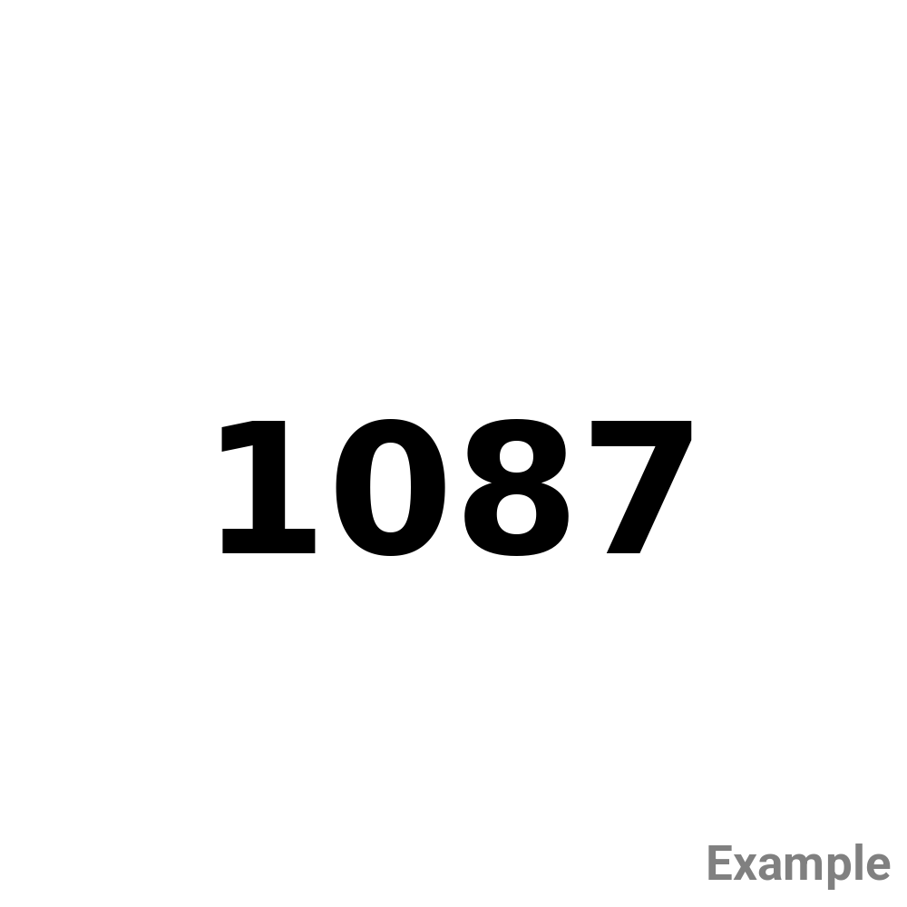 Test Product 1087 - New