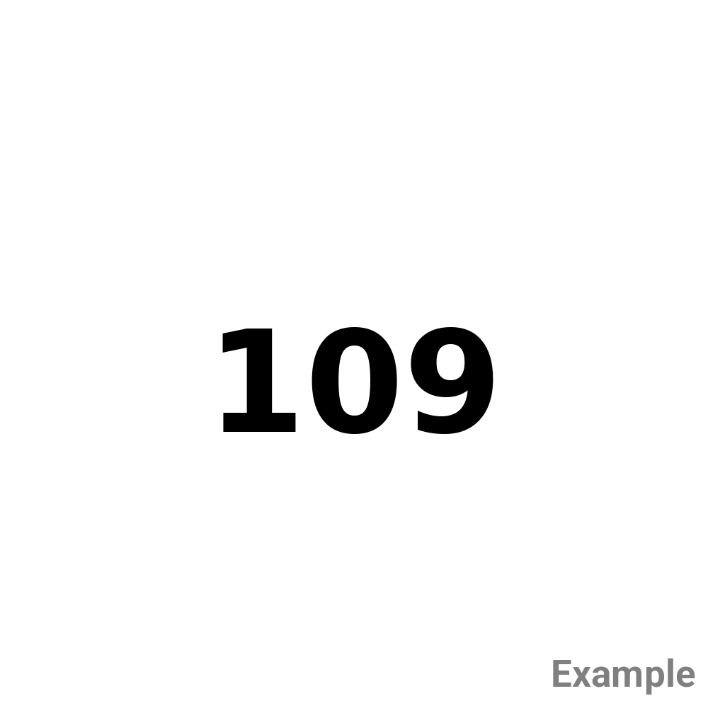 Test Product 109 - New