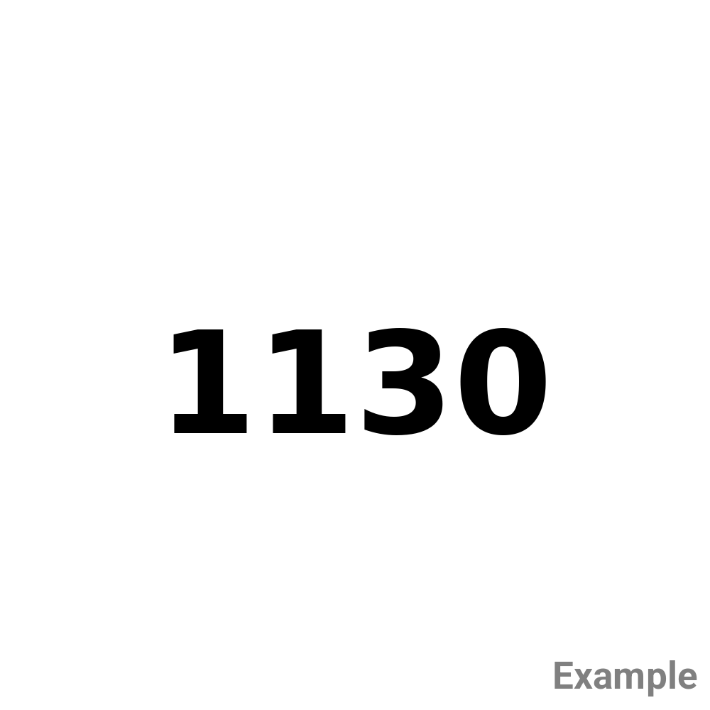 Test Product 1130 - New
