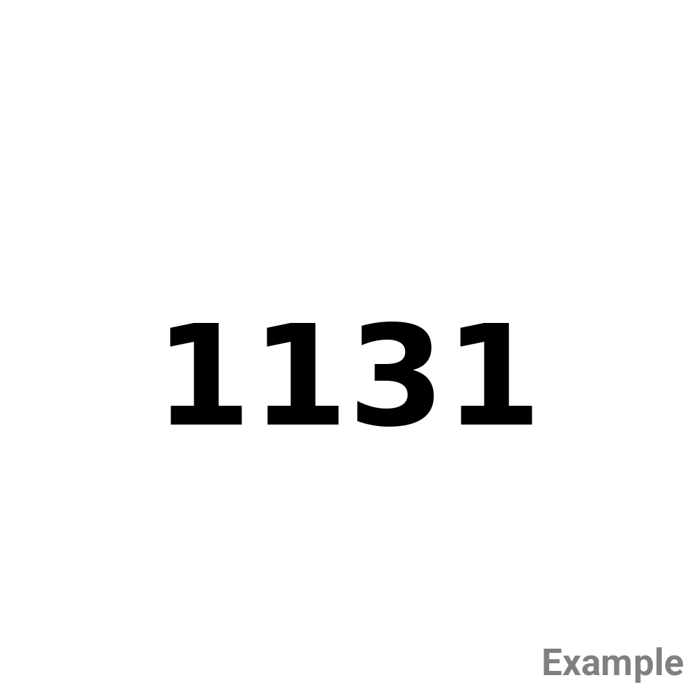 Test Product 1131 - New