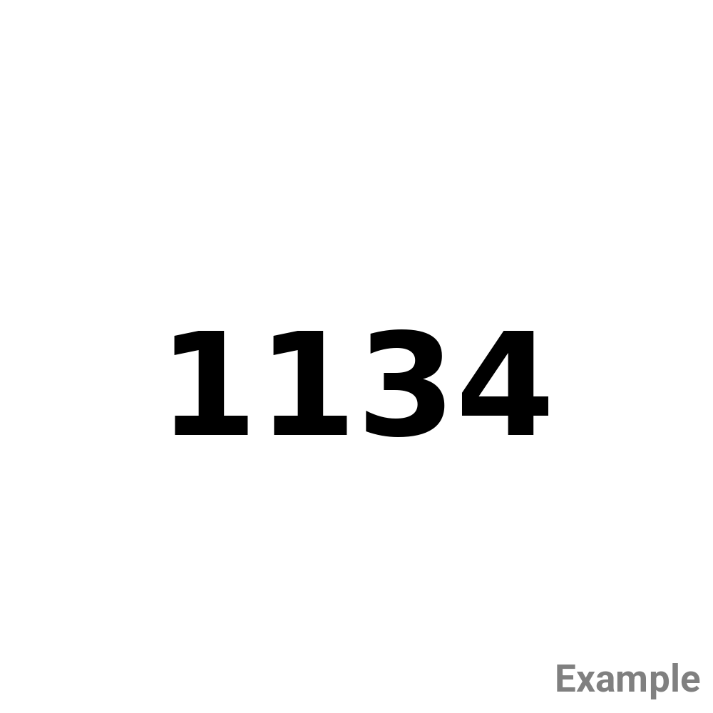 Test Product 1134 - New
