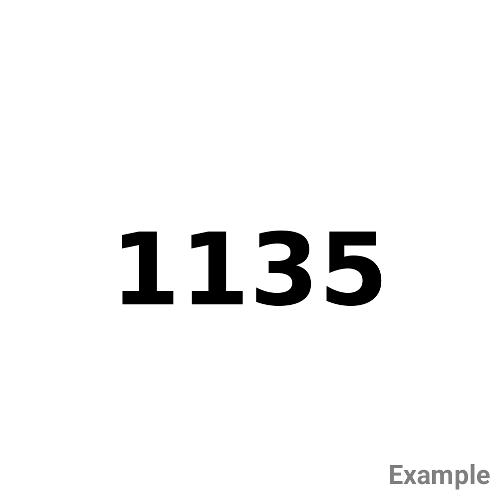 Test Product 1135 - New