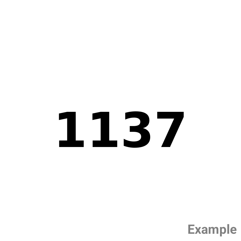 Test Product 1137 - New