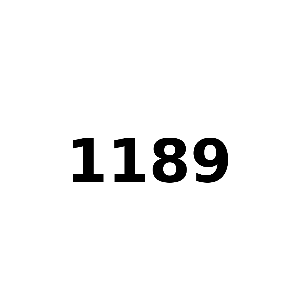 Test Product 1189 - New