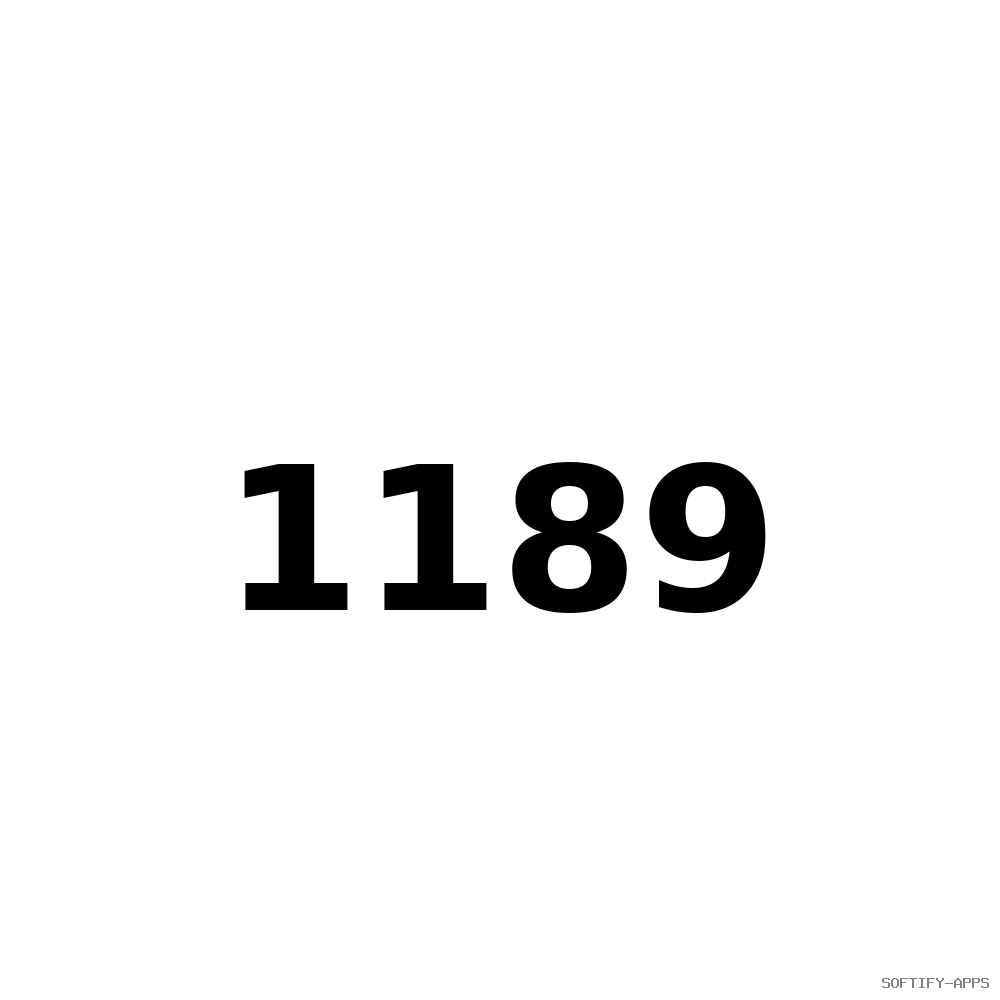 Test Product 1189 - New