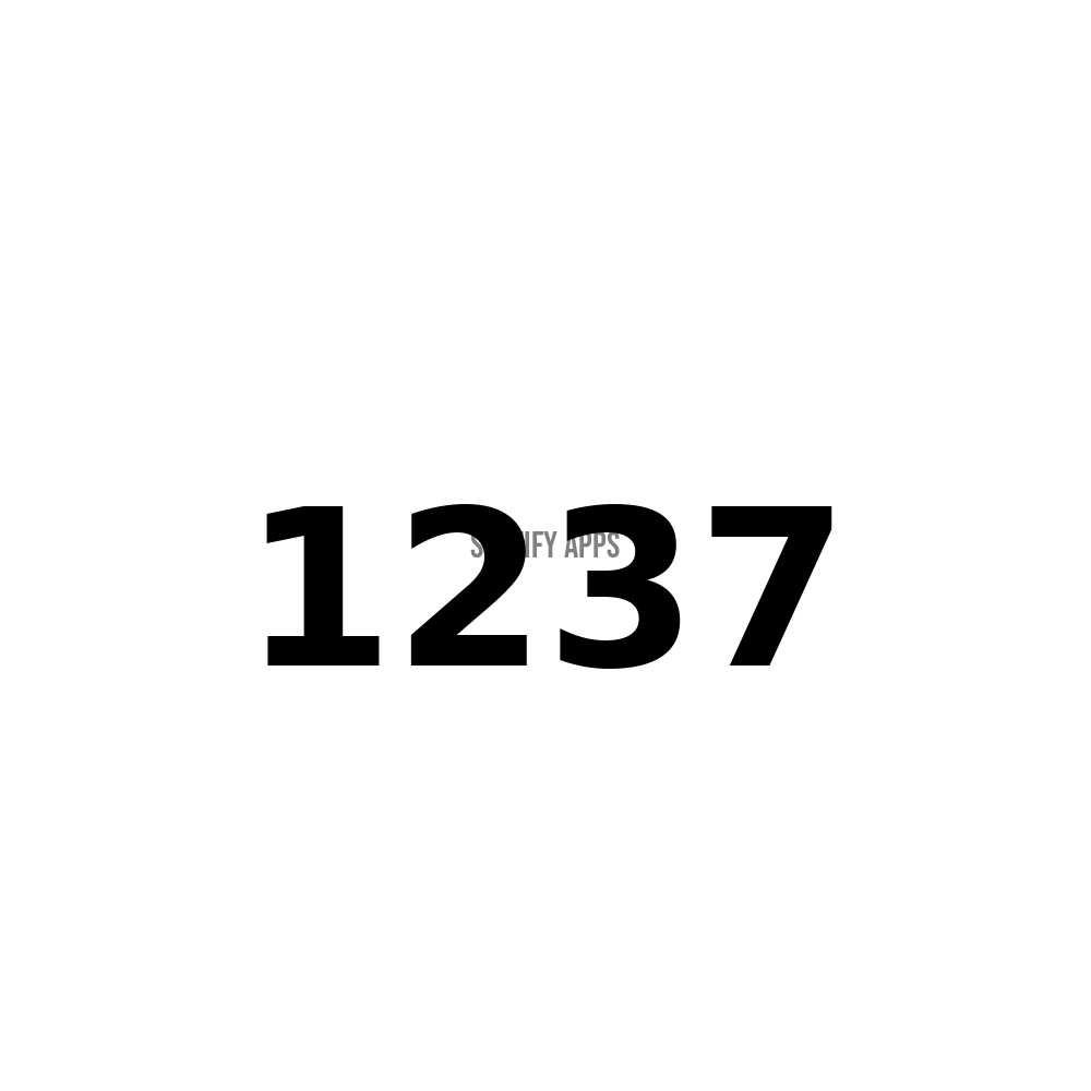 Test Product 1237 - New