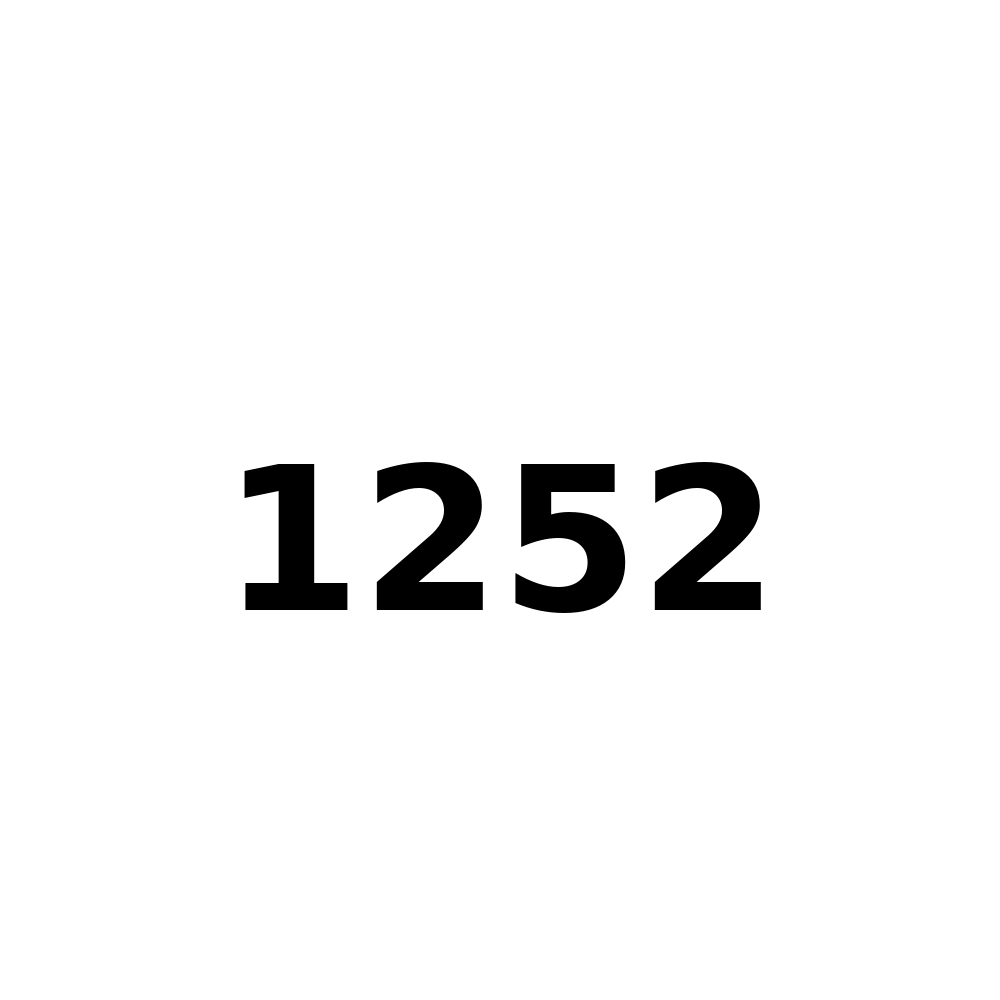 Test Product 1252 - New