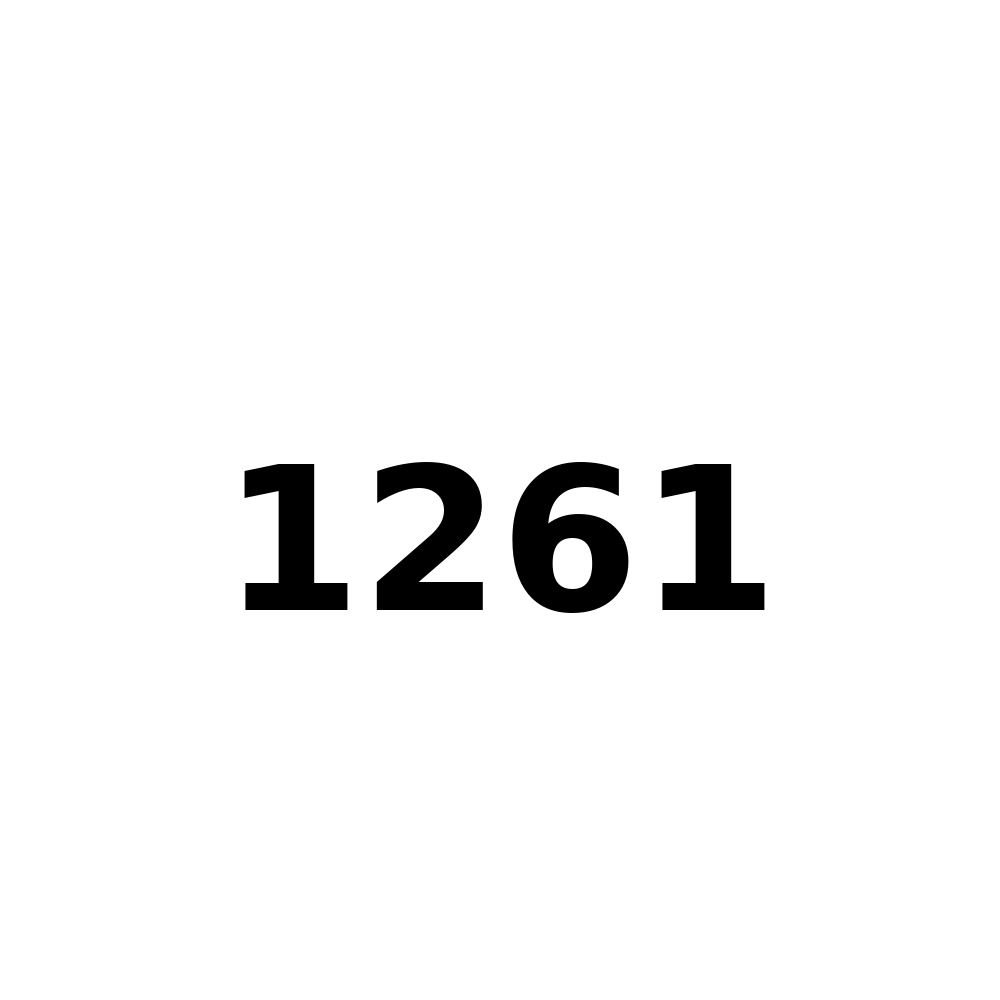Test Product 1261 - New