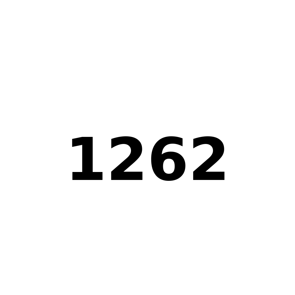 Test Product 1262 - New