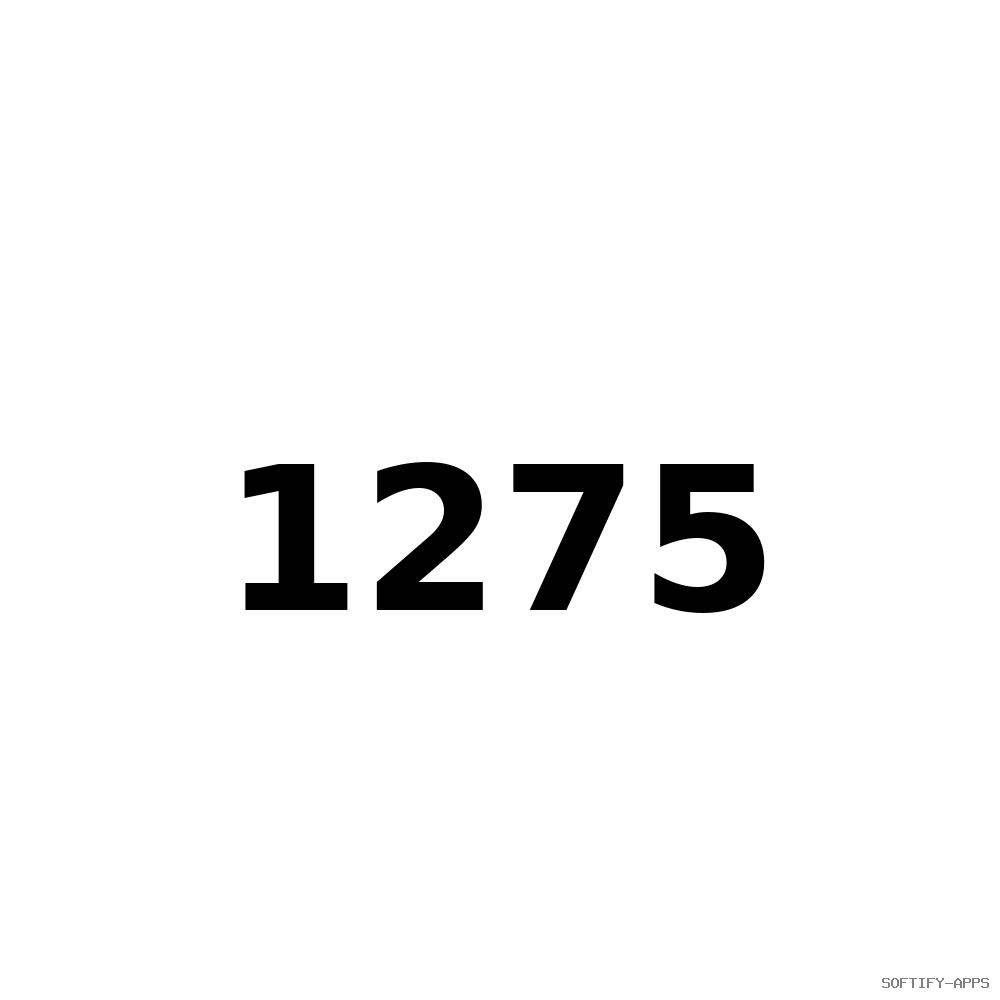 Test Product 1275 - New
