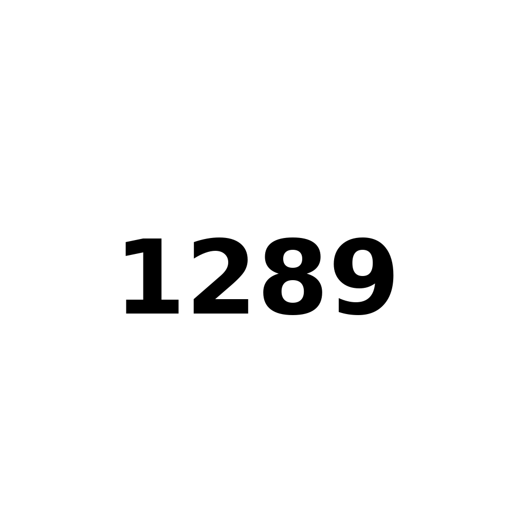 Test Product 1289 - New