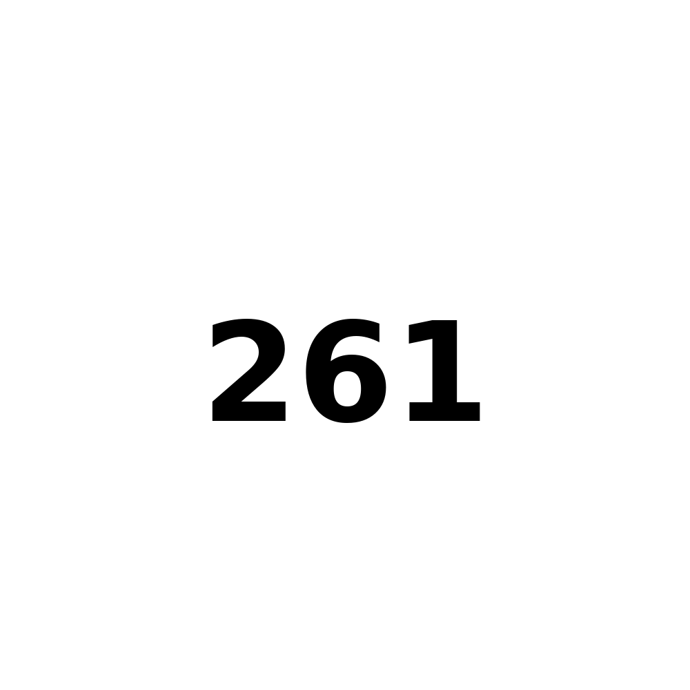 Test Product 261 - New