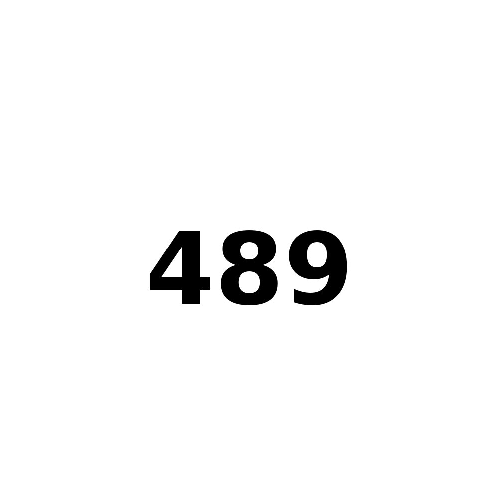 Test Product 489 - New