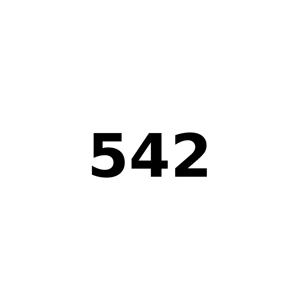 Test Product 542 - New