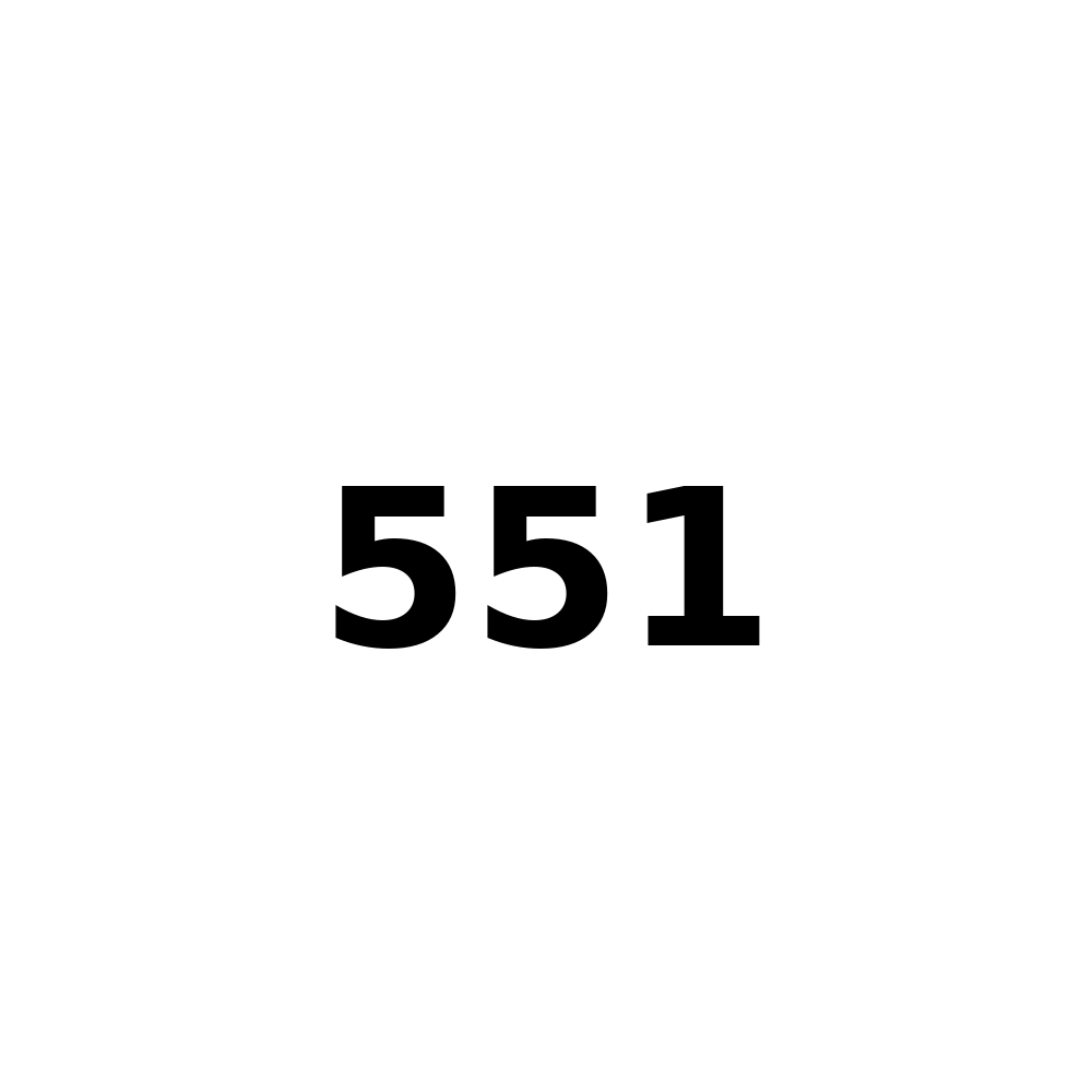 Test Product 551 - New