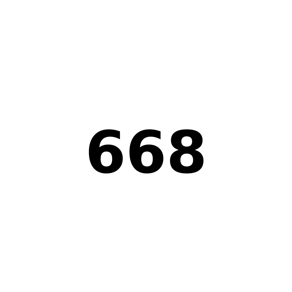 Test Product 668 - New