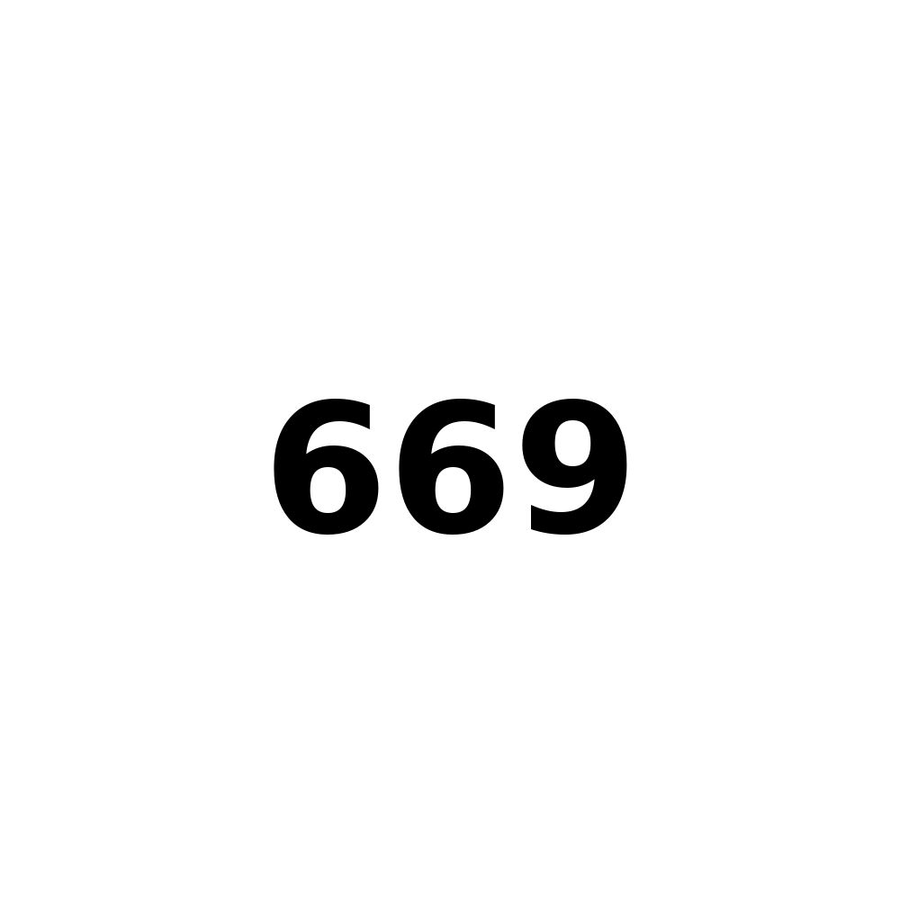 Test Product 669 - New