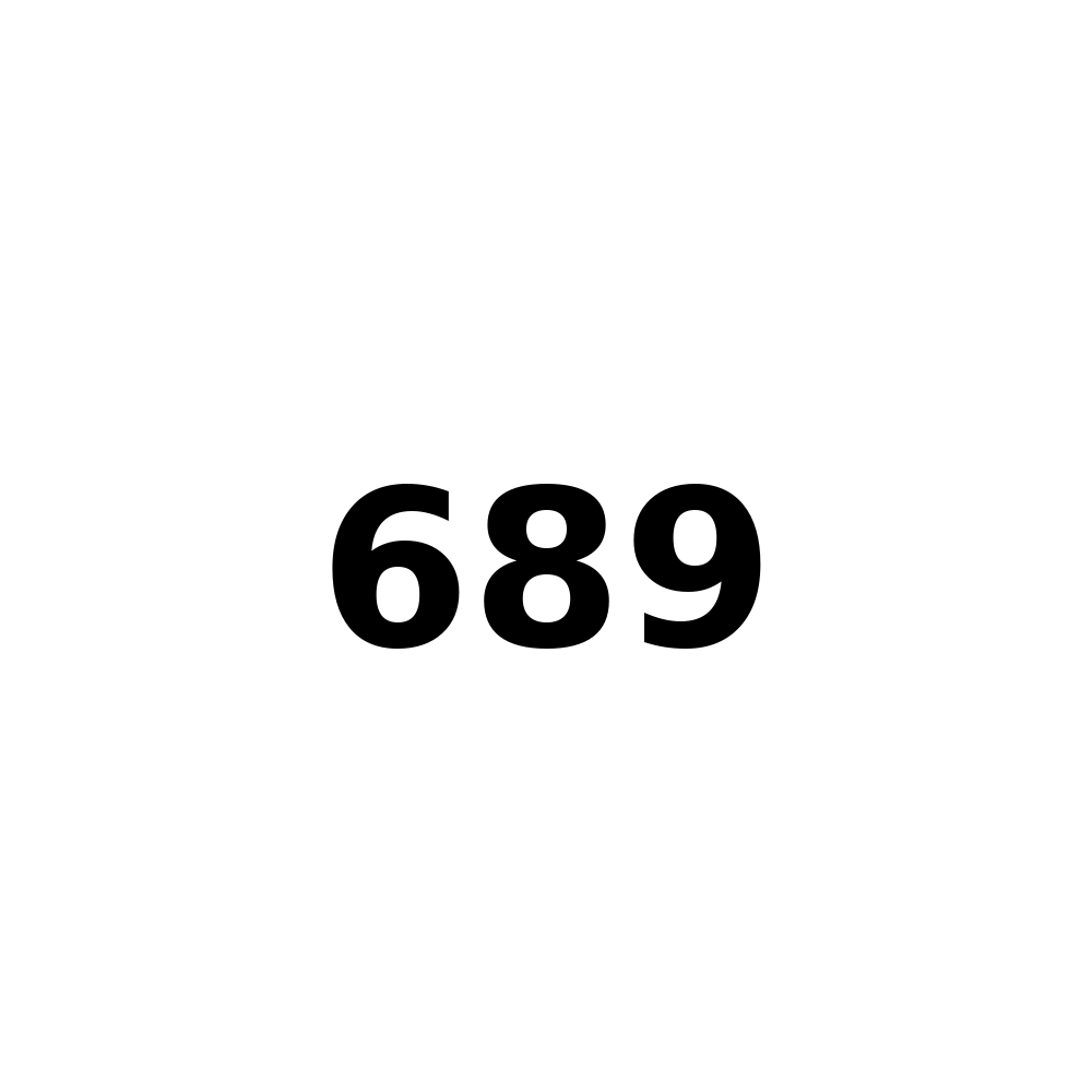 Test Product 689 - New