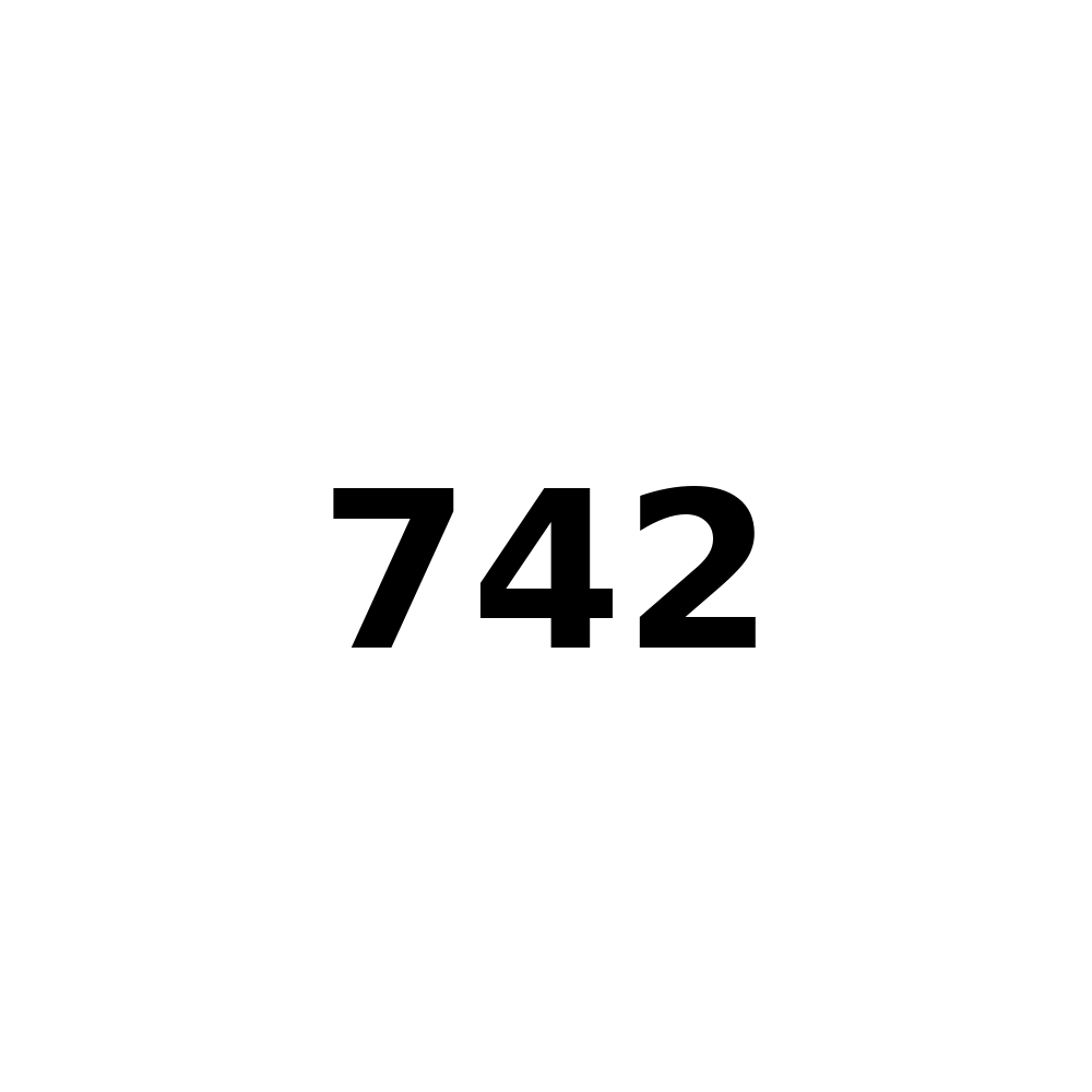 Test Product 742 - New