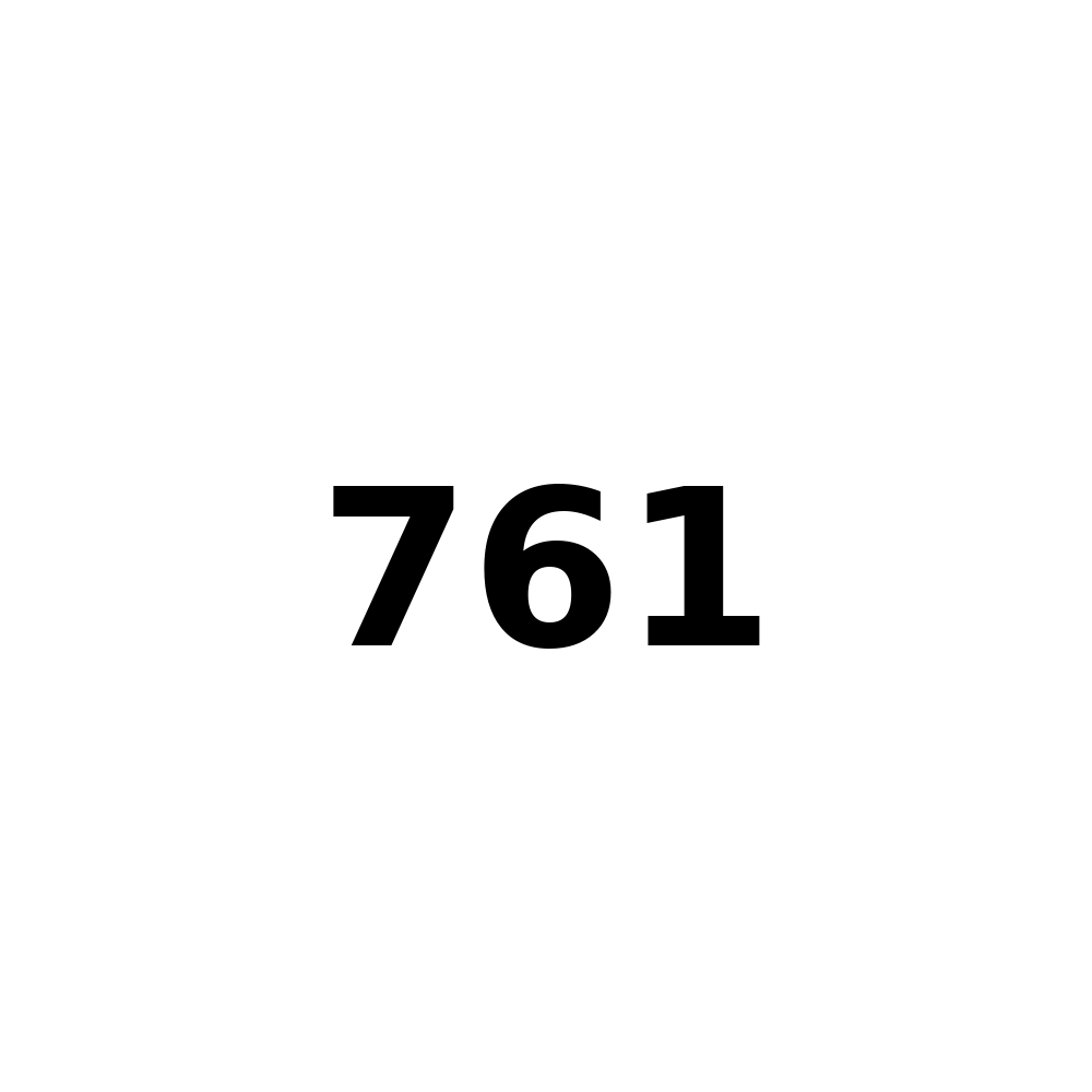 Test Product 761 - New
