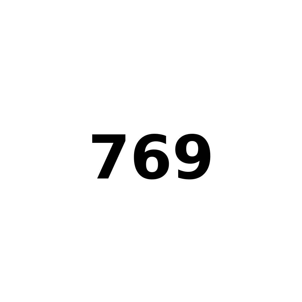 Test Product 769 - New