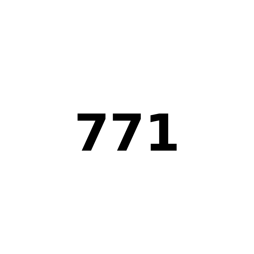 Test Product 771 - New