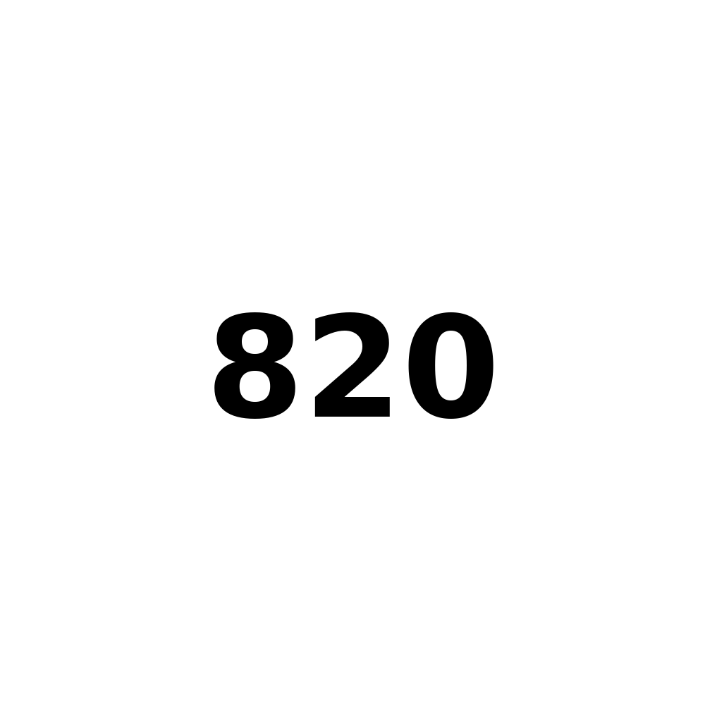 Test Product 820 - New