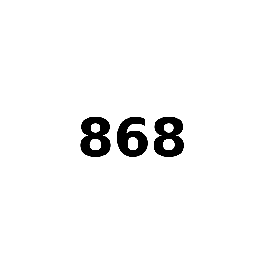 Test Product 868 - New