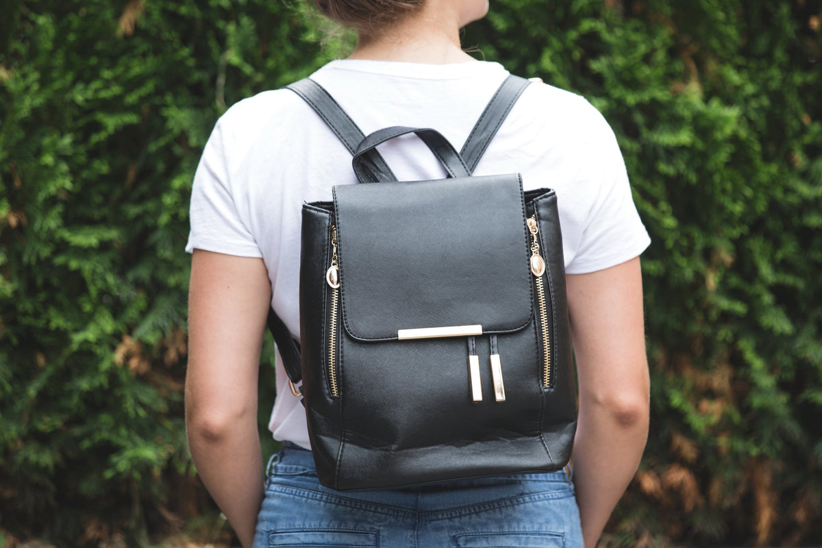 Gold Trim Backpack