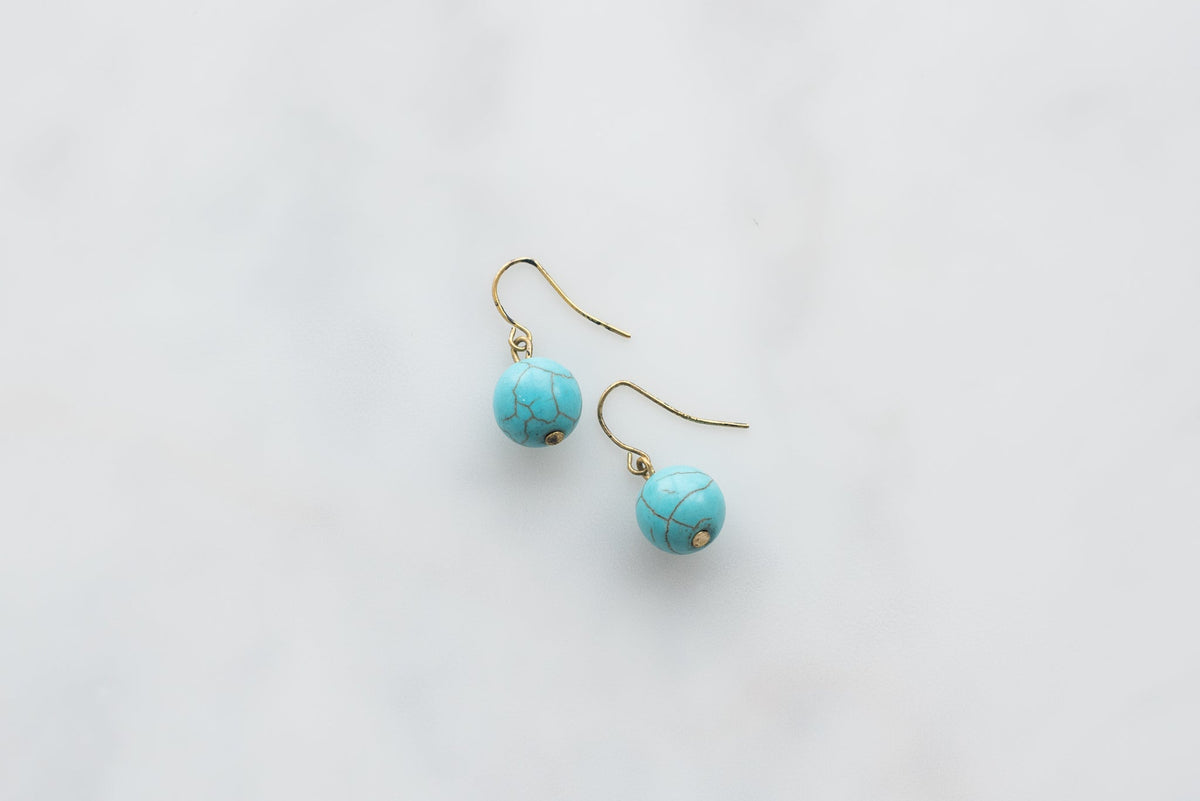 Turquoise Drop Earrings