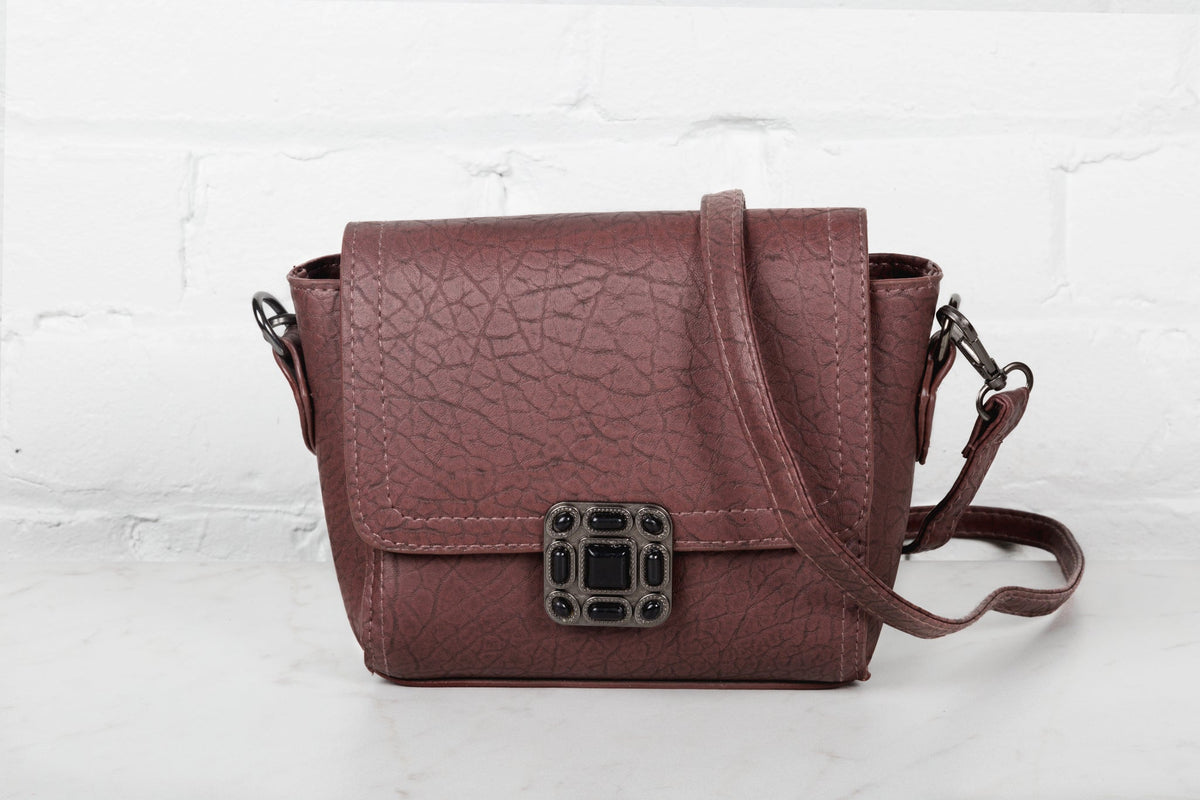 Brown Leather Crossbody