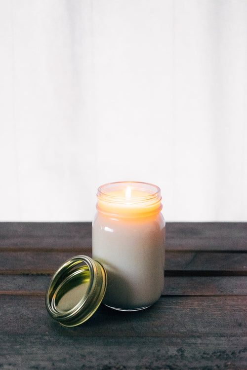 Amber Glow Candle