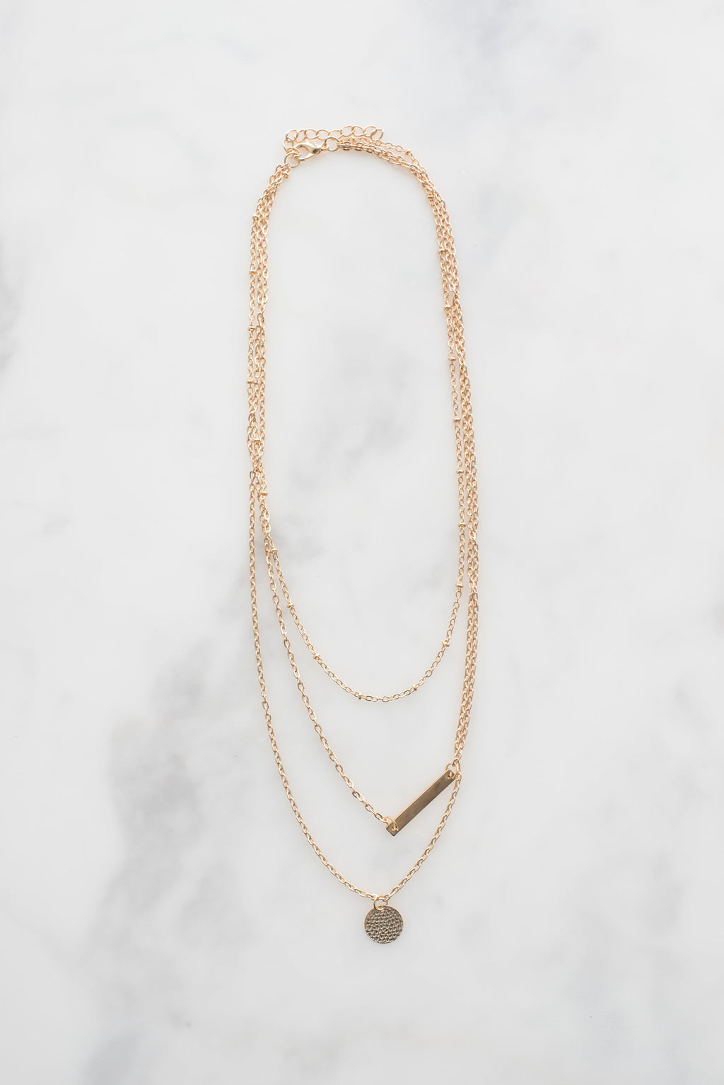 Layered Gold Necklace