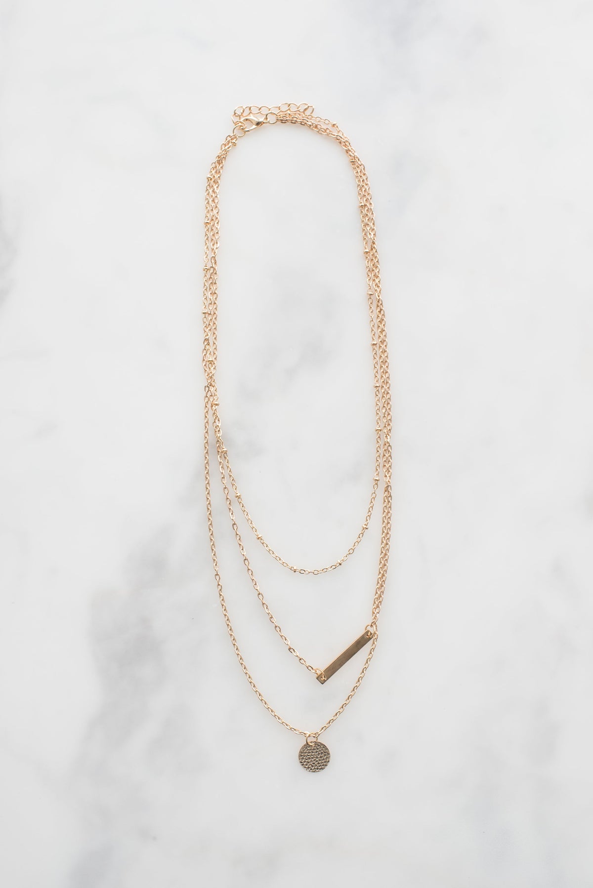 Layered Gold Necklace
