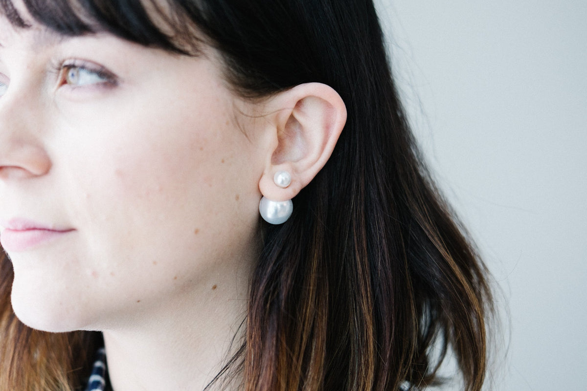 Pearl Stud Earrings