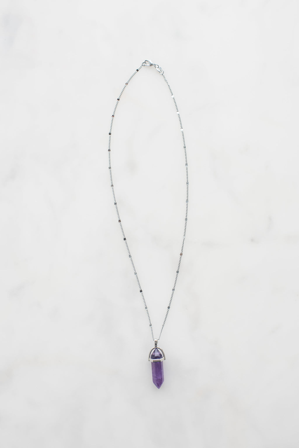 Amethyst Point Necklace