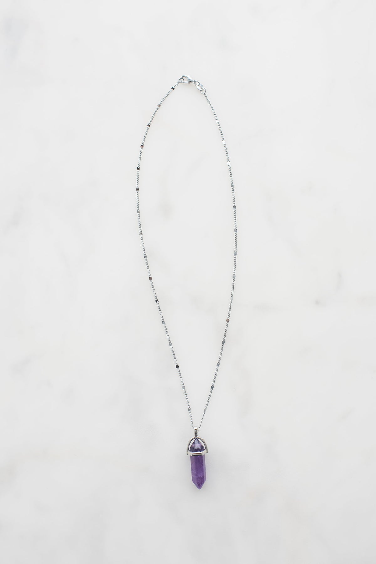 Amethyst Point Necklace