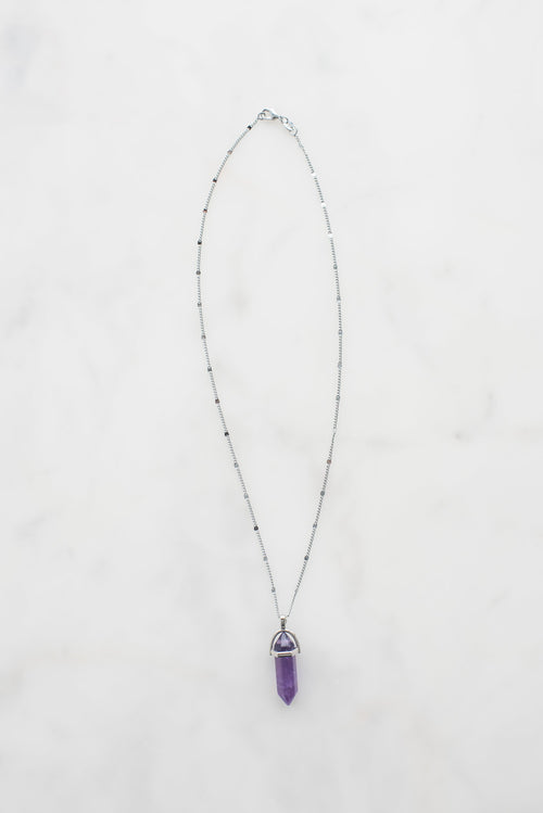Amethyst Point Necklace
