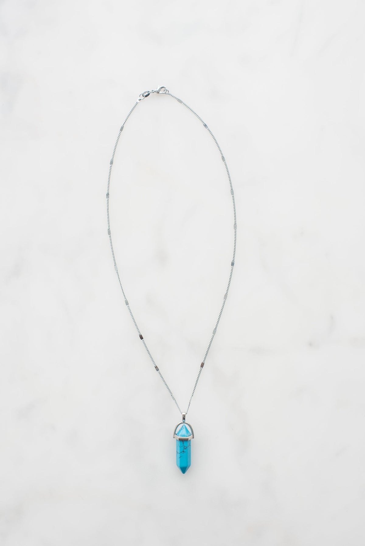 Turquoise Crystal Pendant