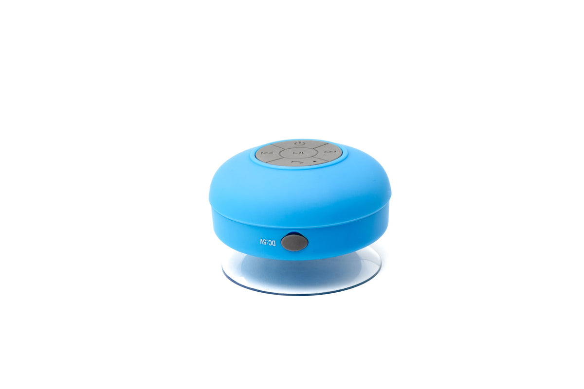 Waterproof Shower Speaker - Blue