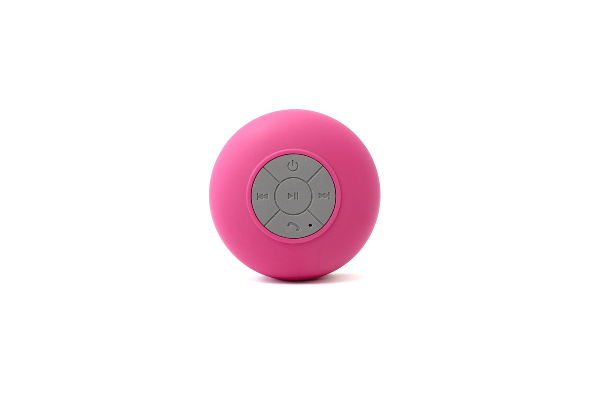 Waterproof Shower Speaker - Pink