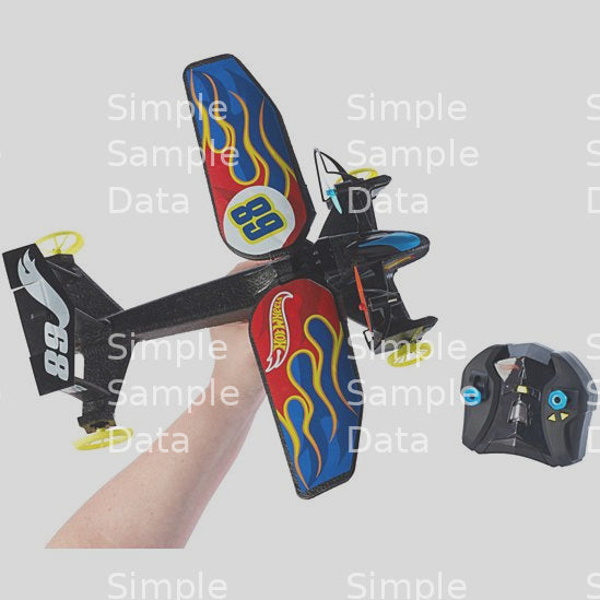 Hot Wheels RC Sky Shock Vehicle - Flame Design