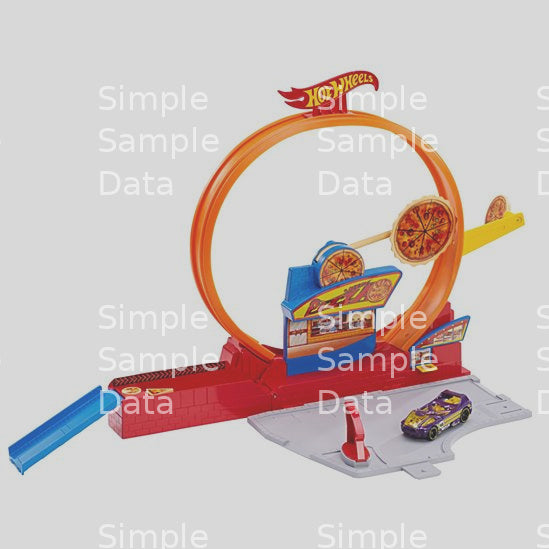 Hot Wheels Speedy Pizza Track Set