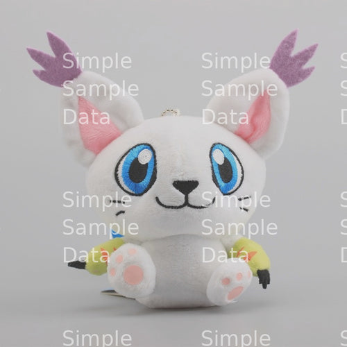 4"10cm Digimon Tailmon Plush Toy