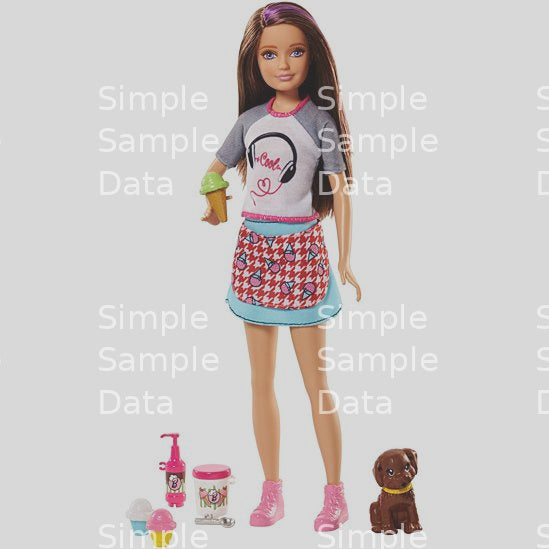 Skipper Doll with Ice Cream and Puppy