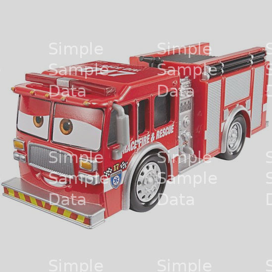Disney Pixar Cars 3 Deluxe Red Vehicle
